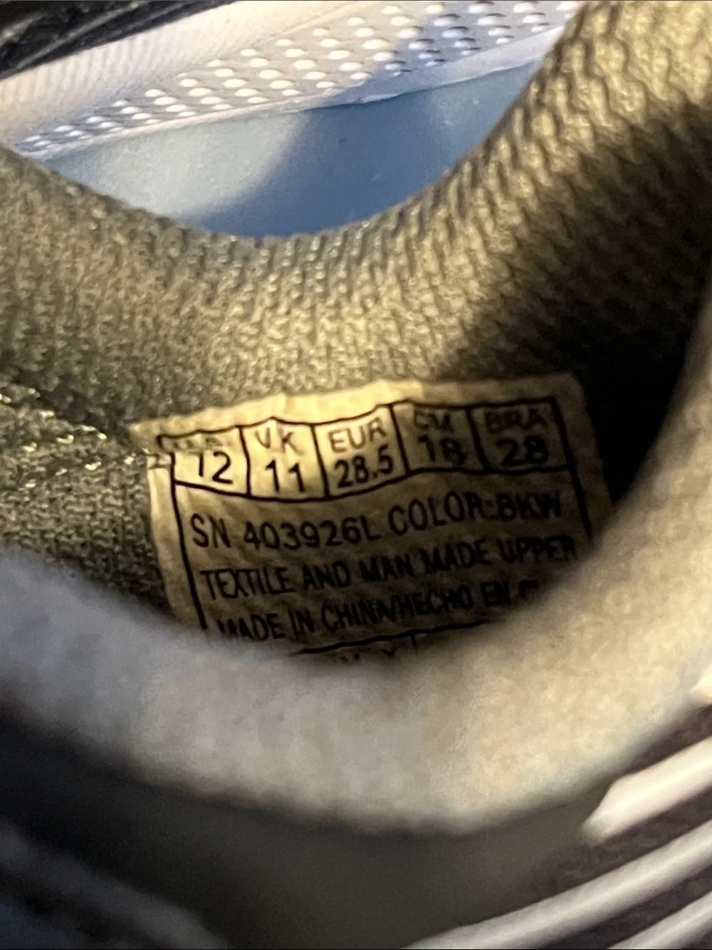 Skechers Kids Grey & White Lightweight Hook-and-Loop Sneakers